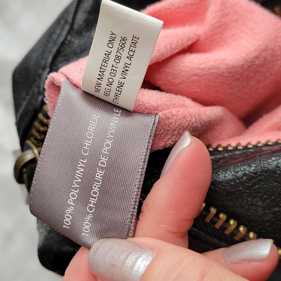 Matt & Nat black zipper purse - Picture 6 of 10